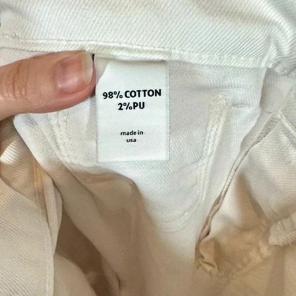 ASKK NY 70s Boot Ivory Jeans High Rise Flare - Picture 11 of 14